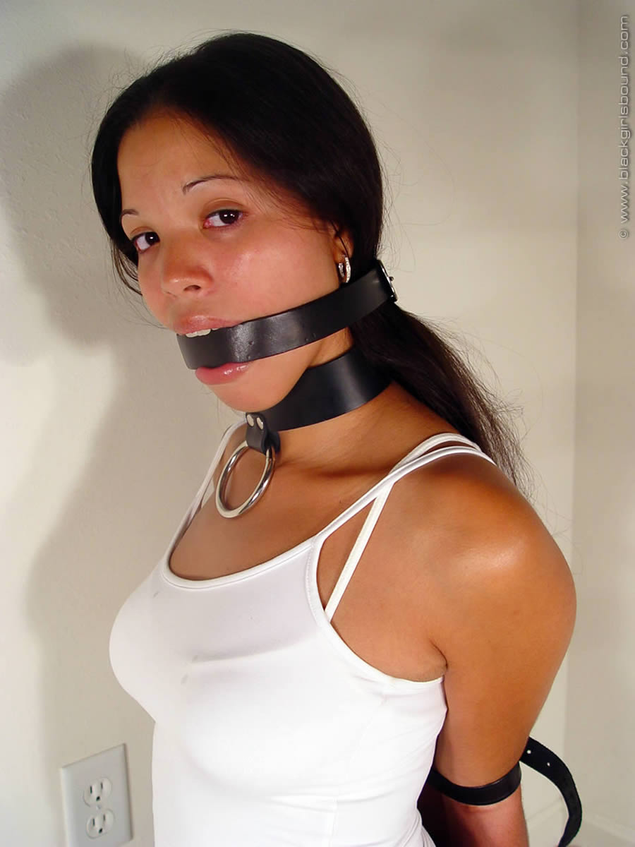 black girl bound gagged